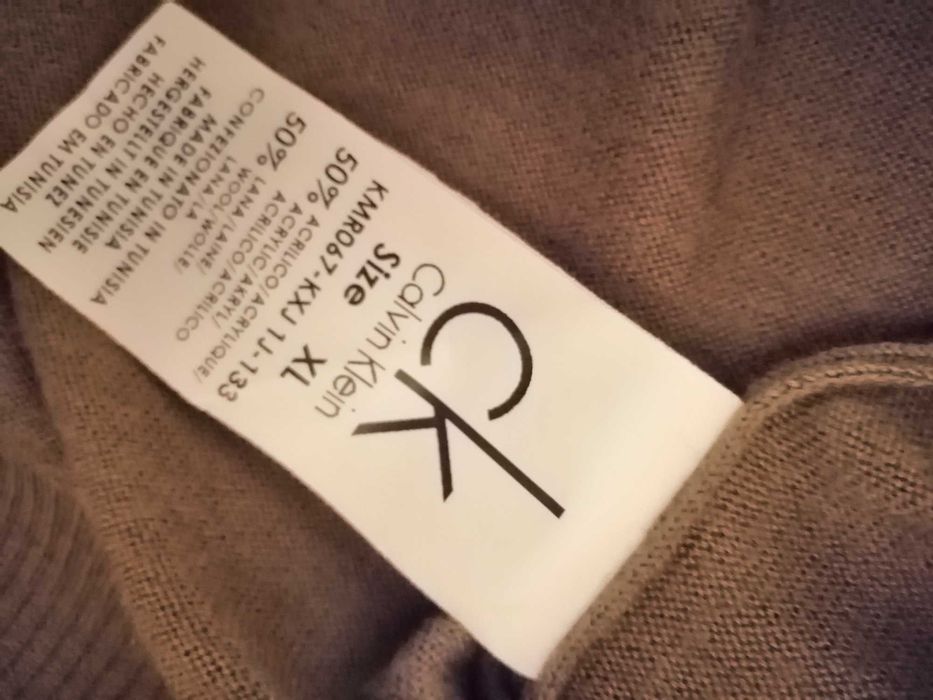 Оригинален пуловер Calvin Klein, XL размер