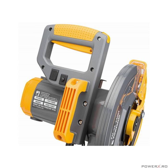 Fierastrau stationar, debitator lemn cu glisare, disc 255 mm 2400 W,