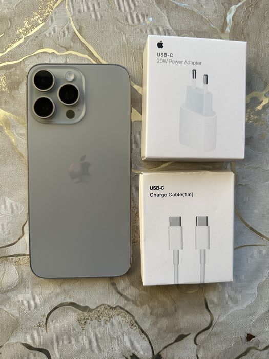 iPhone 15 Pro Max stare foarte buna- pret fix