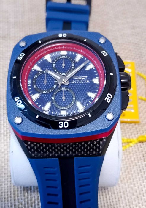 Ceas Invicta Speedway Chronograph Quartz Blue Dial – Barbati
