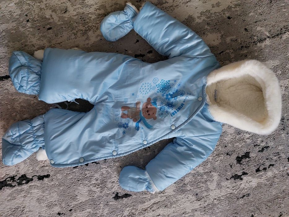 Комбенизон зимний детский (с рождения до 2 лет)