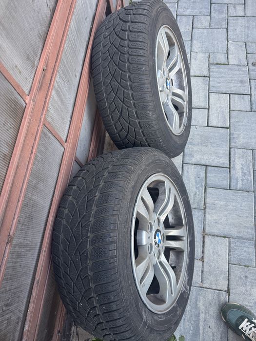 Set jante BMW X3 cu anv iarna Dunlop 235/55/R17