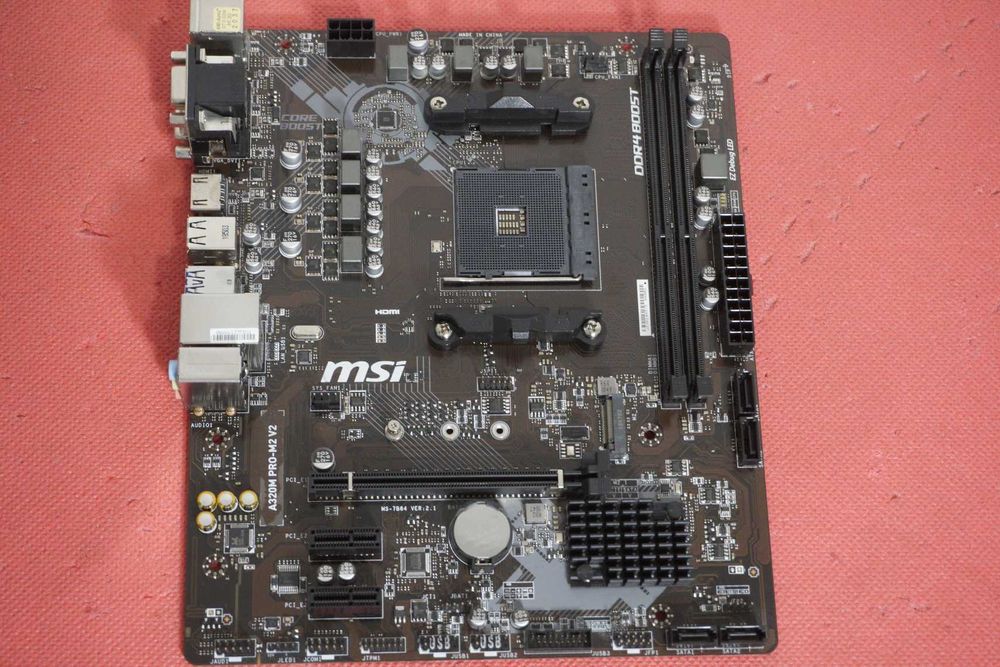 АМ4 Дъно, дънна платка A320M MSI Pro M2 V2  / Вкл.ДДС