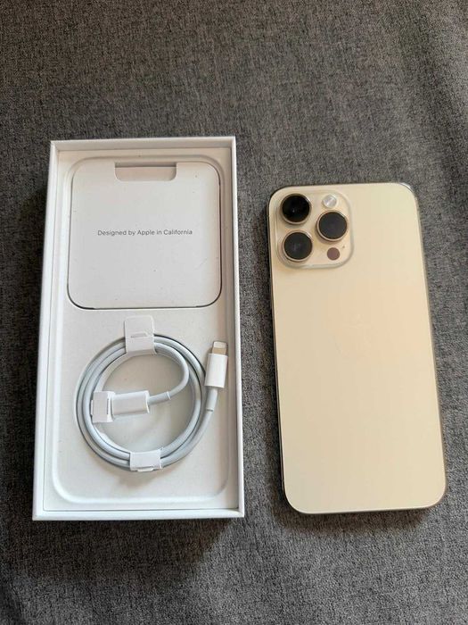 Iphone 14 PRO MAX 128 GB 90 с % капацитет на батерията златен