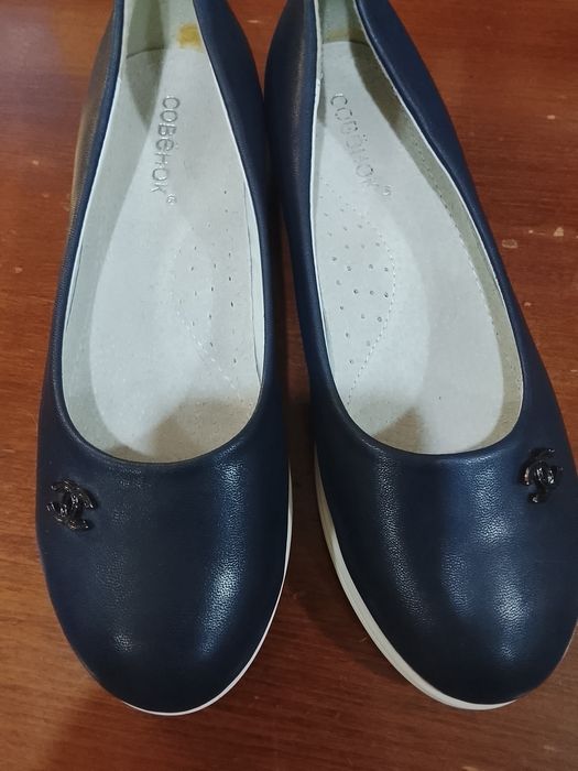 Балетки на платформе