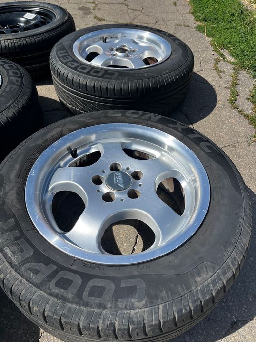 Джанти 5x100 15 VAG с гуми и резервна гума
