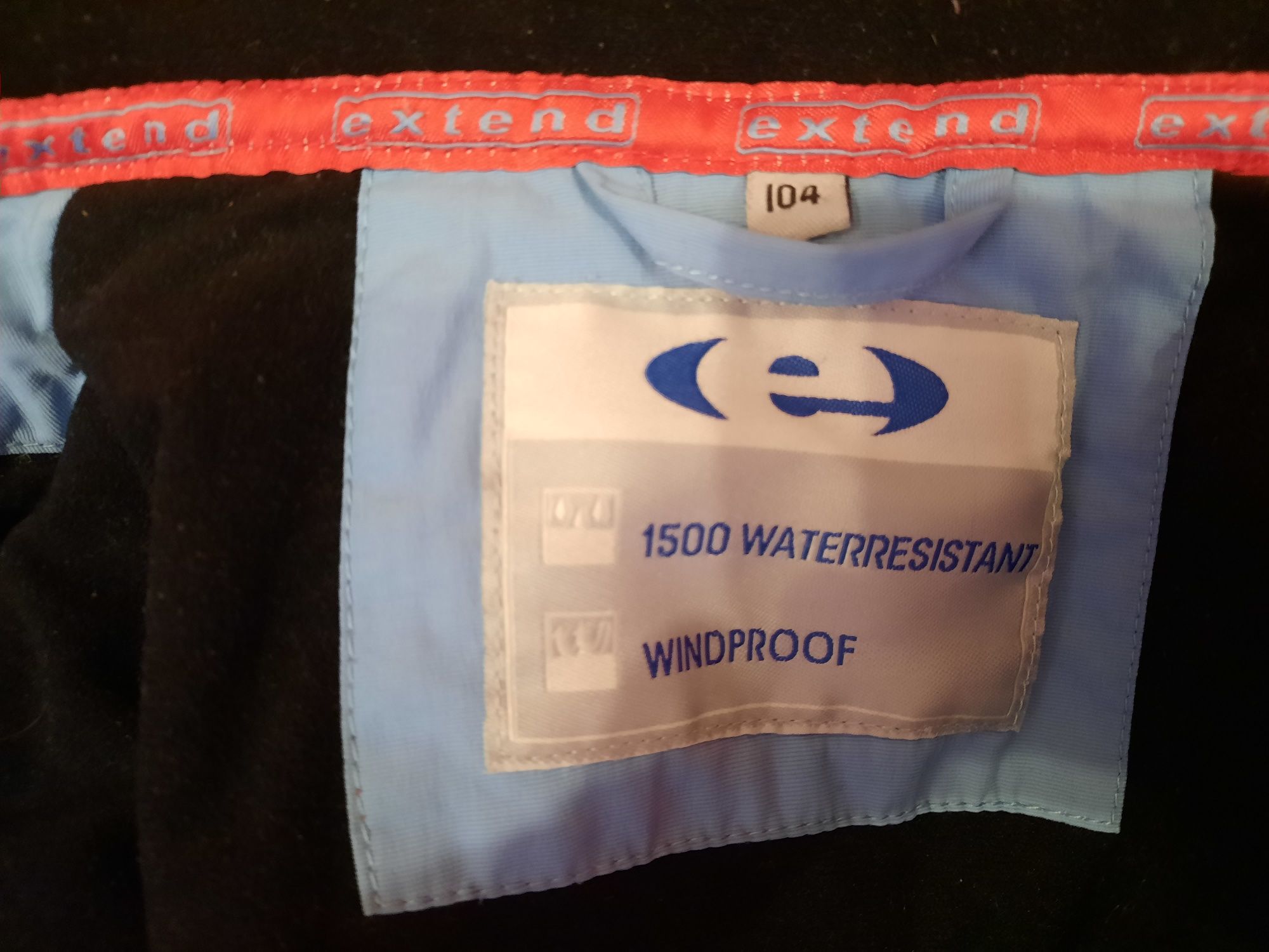 Waterproof детско зимно ски яке 104см
