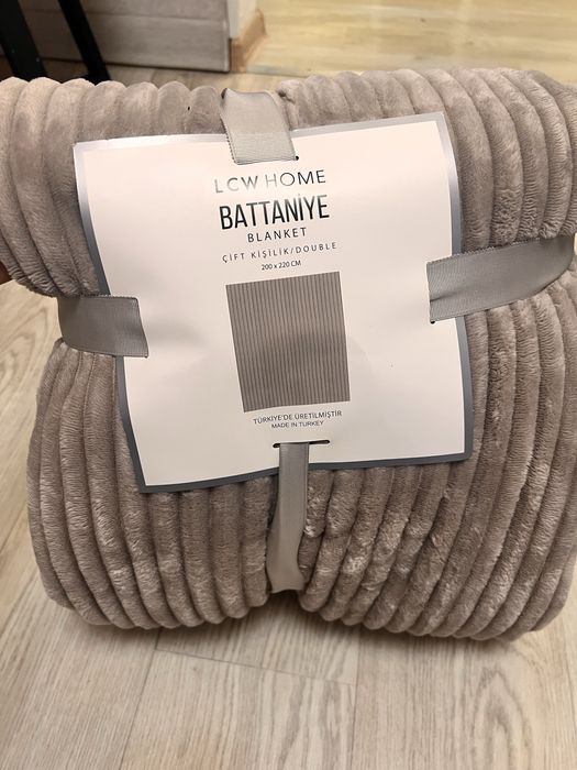 Плед новый теплый