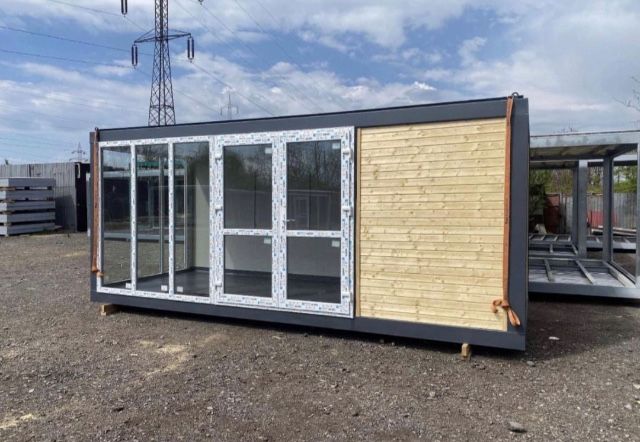 Container vitrina magazin fast food chiosc showrrom