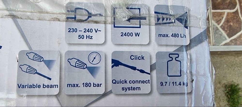 Aparat de spalat cu presiune Scheppach 180 bari