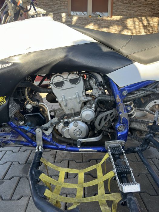 Yamaha YFZ 450 (competitie) schimb cu auto