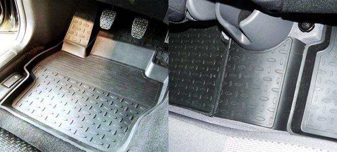 Covoare/Covorase/Presuri cauciuc stil tip tavita FORD Kuga I 2008-2012