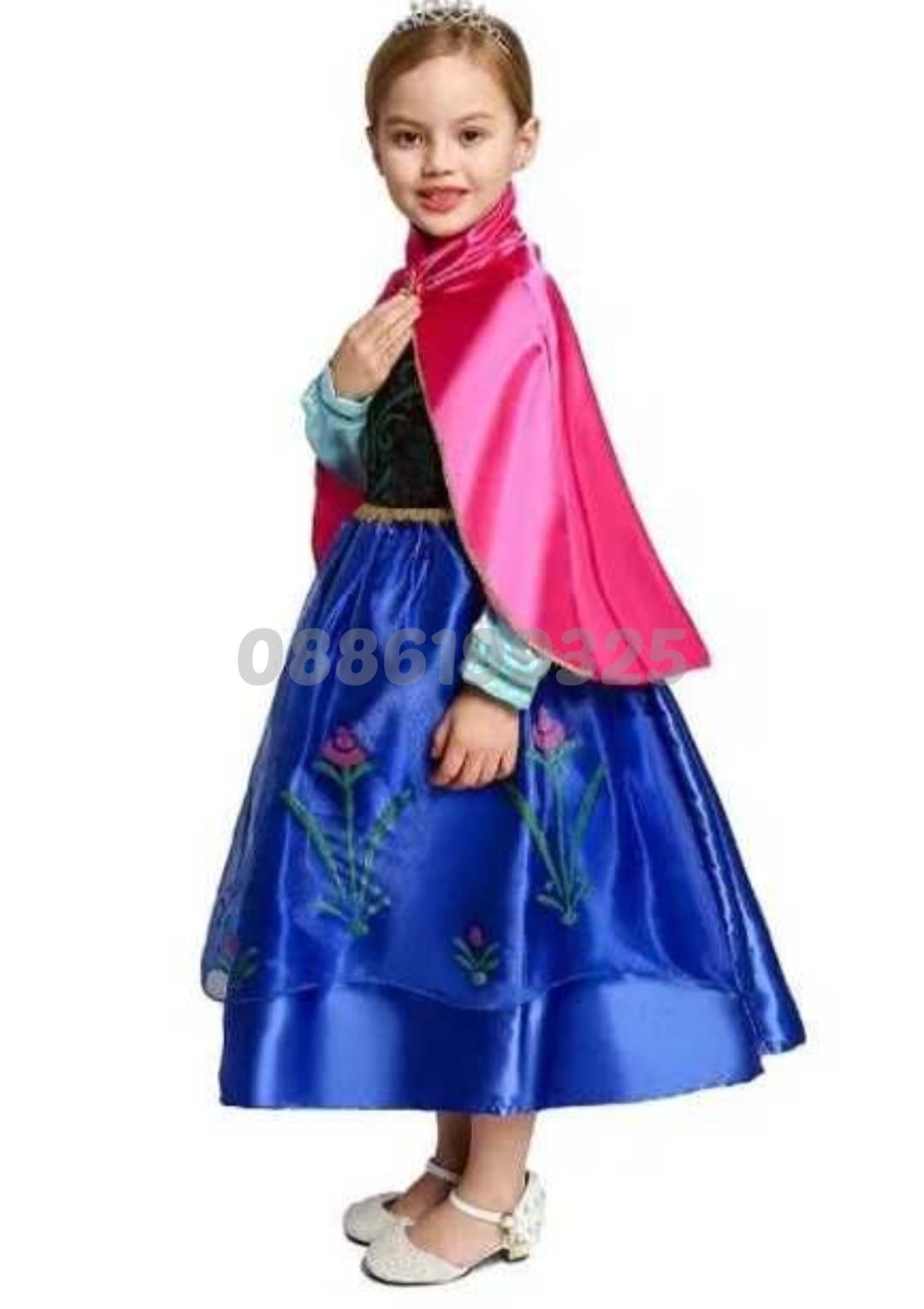 Детска рокля на Елза и Анна Замръзналото Кралство Frozen