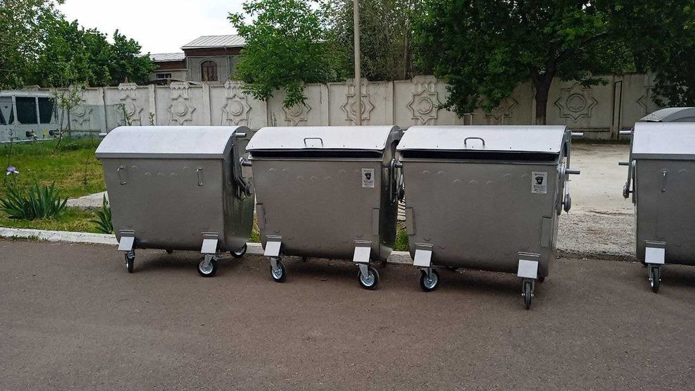 Мусорный контенер и урна  Металичиский Оценковиный