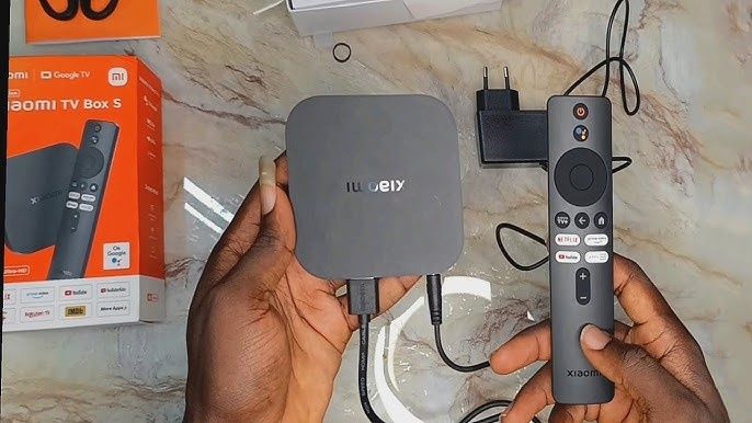 Mi Box S G2 4K Ultra HD, Google TV, telecomandă cu Asistent vocal