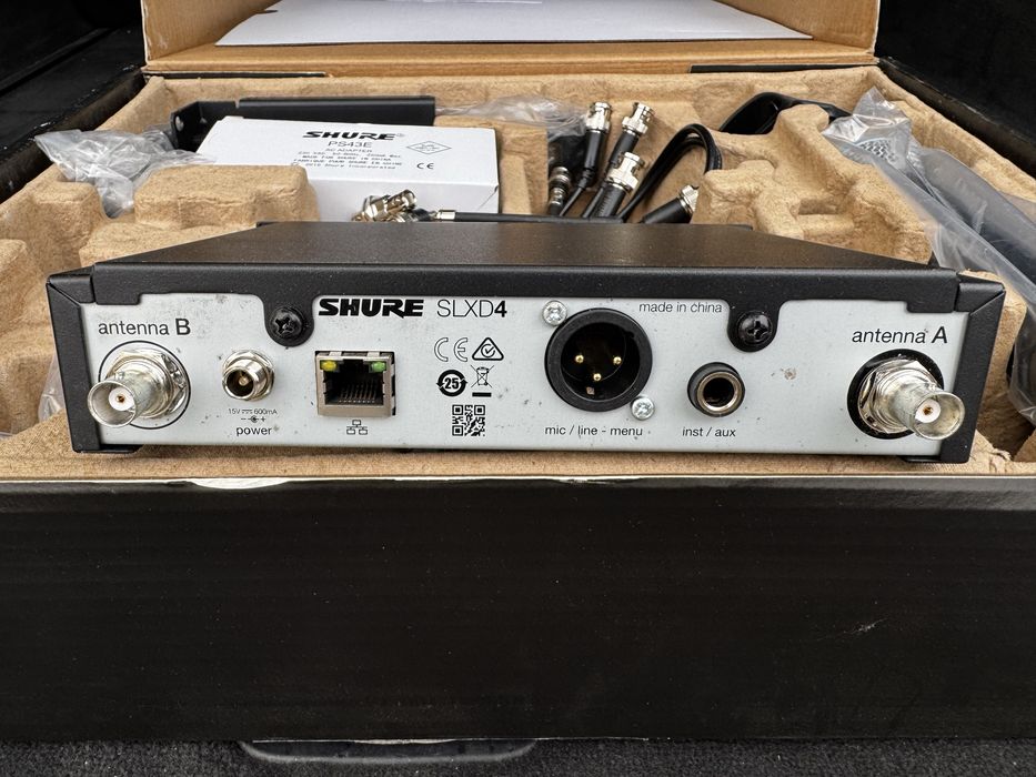 Shure SLXD24 с глава Beta58