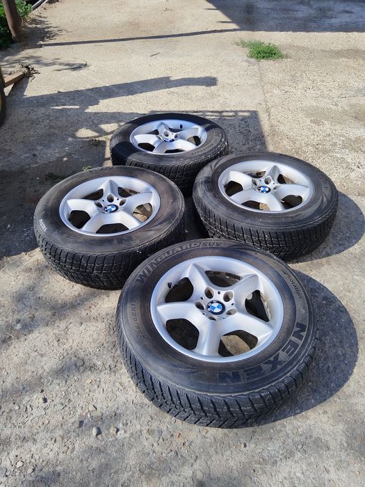 vand jante BMW suv pe 17 cu cauciucuri iarna