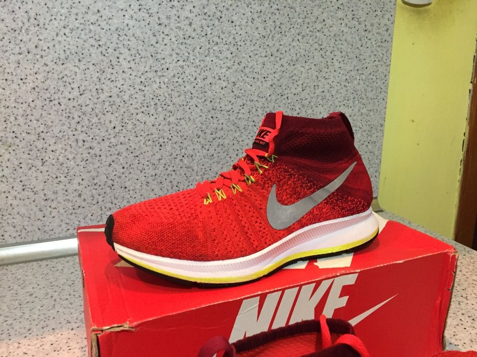 ОРИГИНАЛНИ *** Nike Zoom Pegasus All Out Flyknit Red Volt