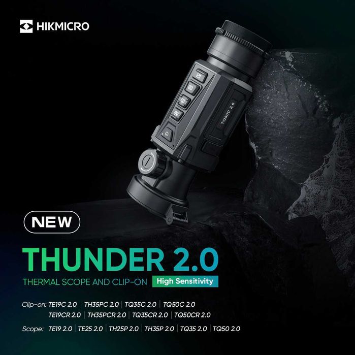 Camera termoviziune Clip-on, HIKMICRO THUNDER PRO TH35PC 2.0