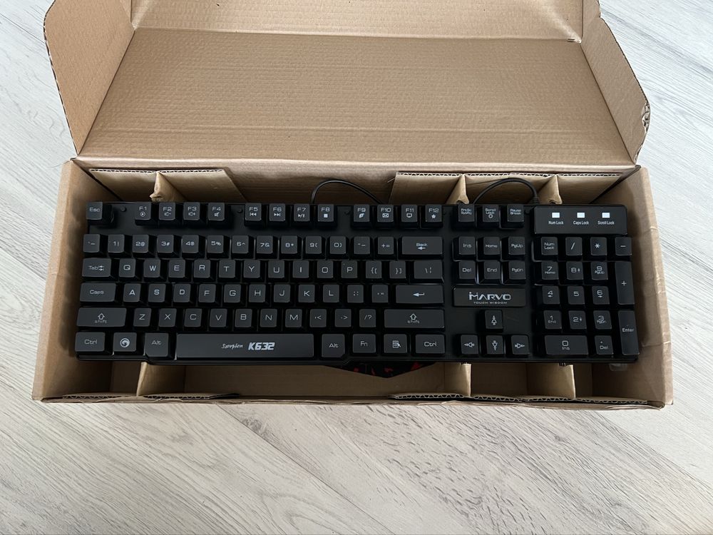 Геймърска клавиатура Marvo Scorpion K632