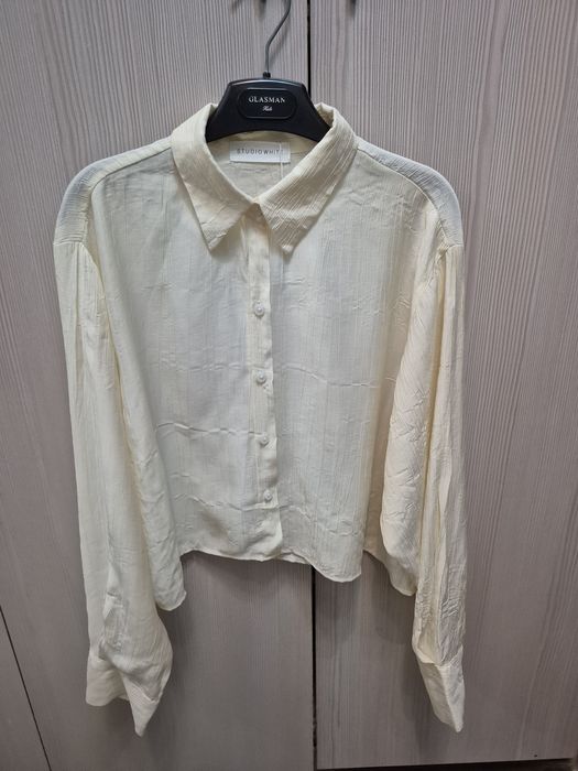 Блузка женская молочная studio white