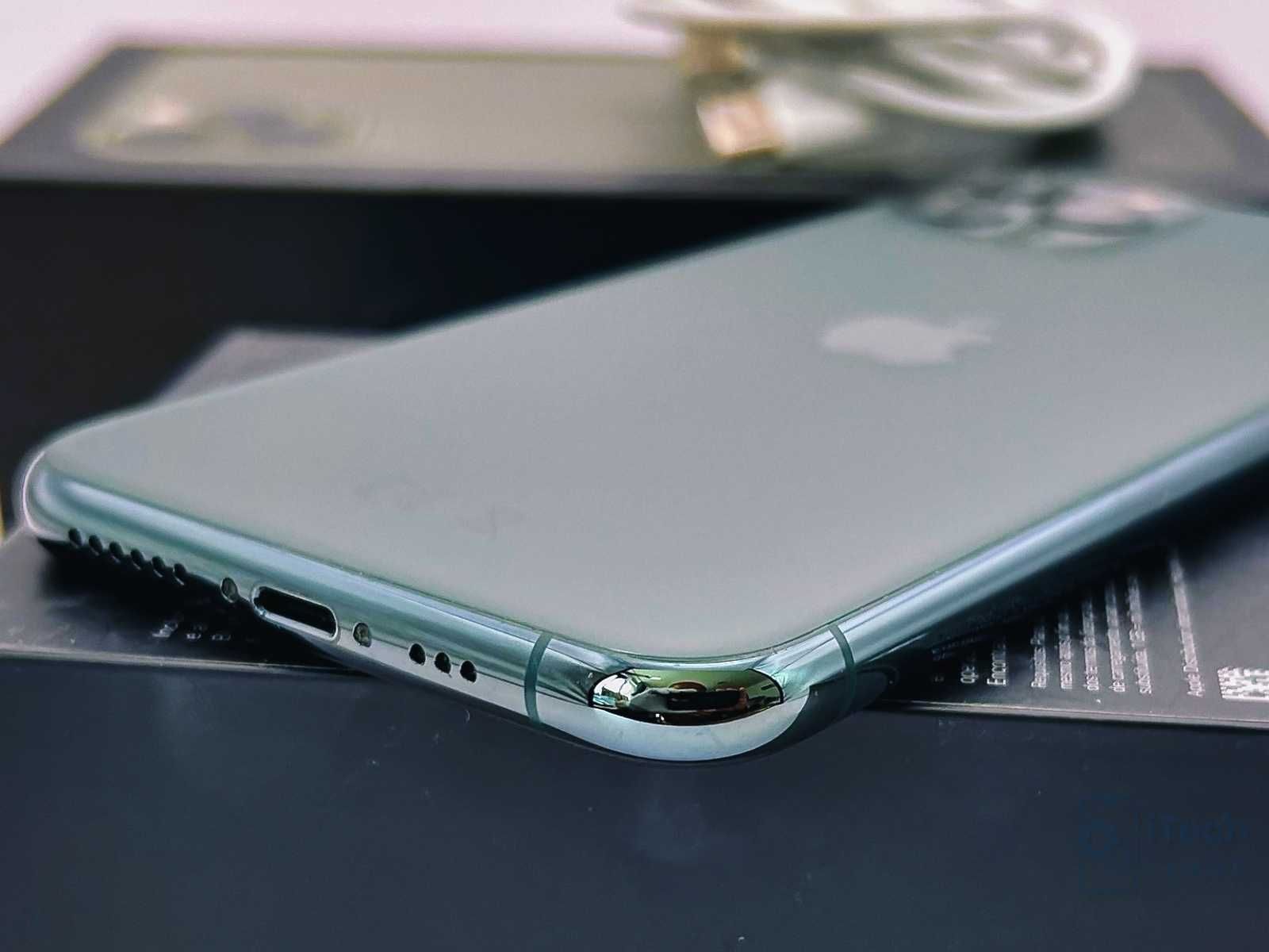 iPhone 11 PRO, 256GB, Midnight Green, 100% батерия, КАТО НОВ, ГАРАНЦИЯ