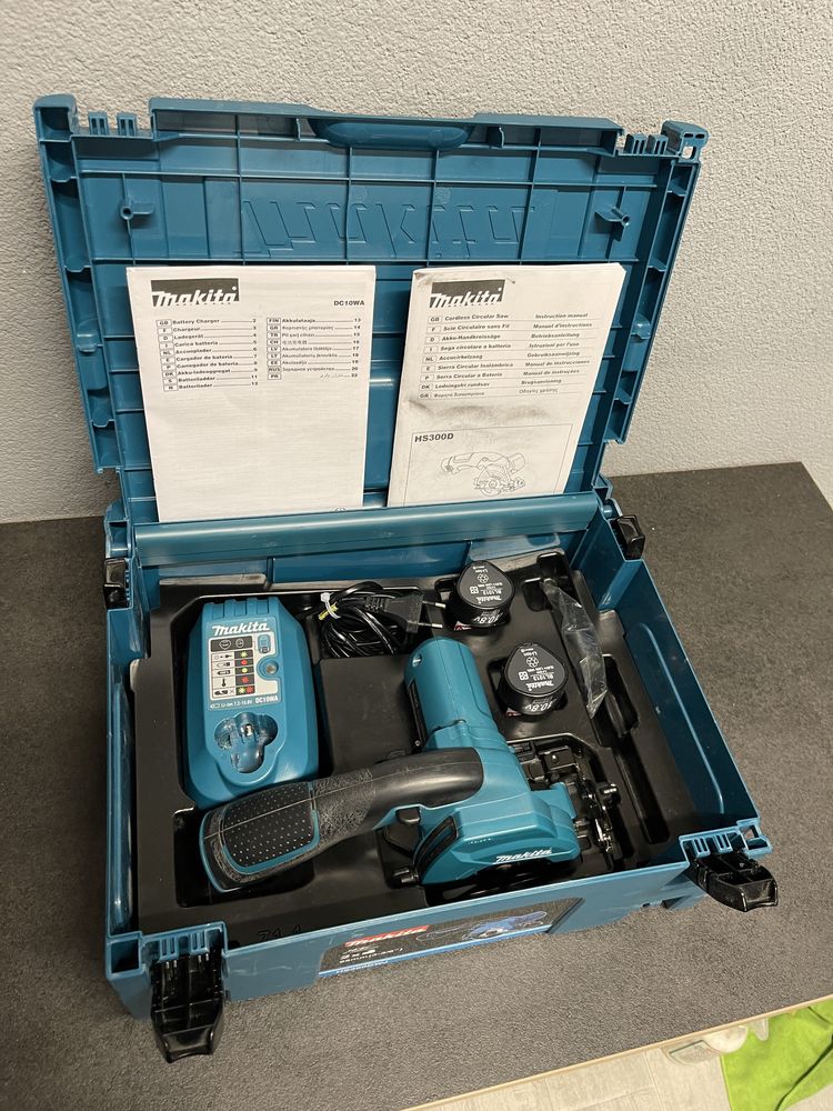 Makita HS300DWJ circular ferestreu taiat gresie sticla lemn bosch hilt