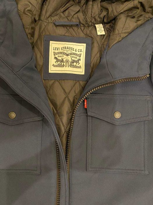 Новая мужская куртка Levi's водонепроницаемая, с ярлыками
