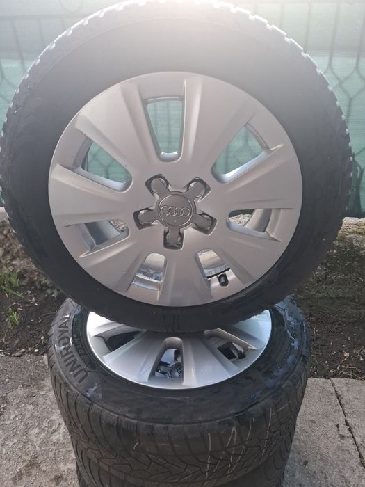 ,16"Джанти+гуми за Audi(5x112)  Оригинални
