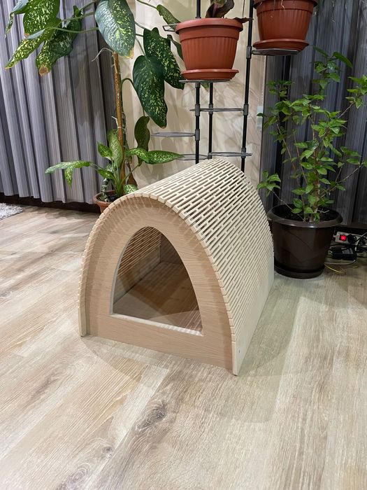 Къщичка за домашна котка или дребно кученце