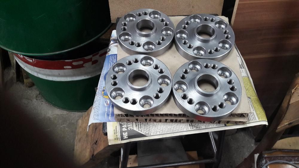 Изработване на фланци от стомана преходни