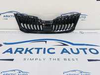 Grila radiator Skoda Octavia 3 facelift dupa 2017 cod 5E0853653C