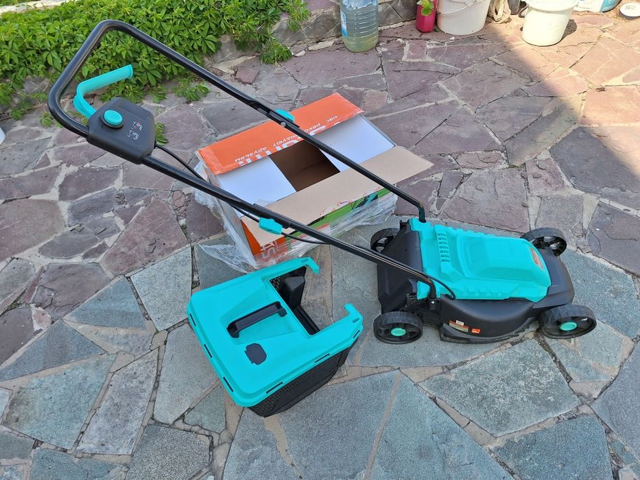 Газонокосилка электрическая - легкая, мощная