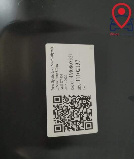 Fusta Spoiler Bara Spate Originala In Stare Buna S Line Audi  Q7  4M [