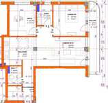 Apartament de Lux 3 camere 68,3 mp+balcon 9,3 mp-etaj 2-Central