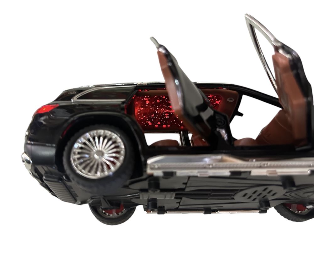 Метална кола Maybach gls 600 с осветление