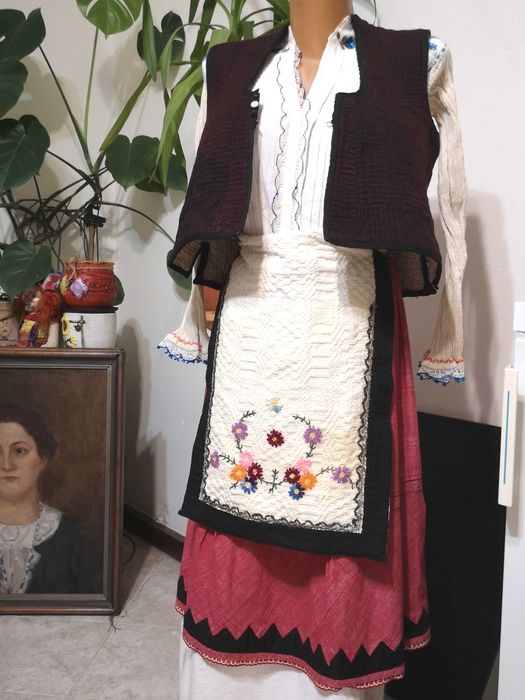 Уникална Оригинална Хърцойска Престилка Царство България