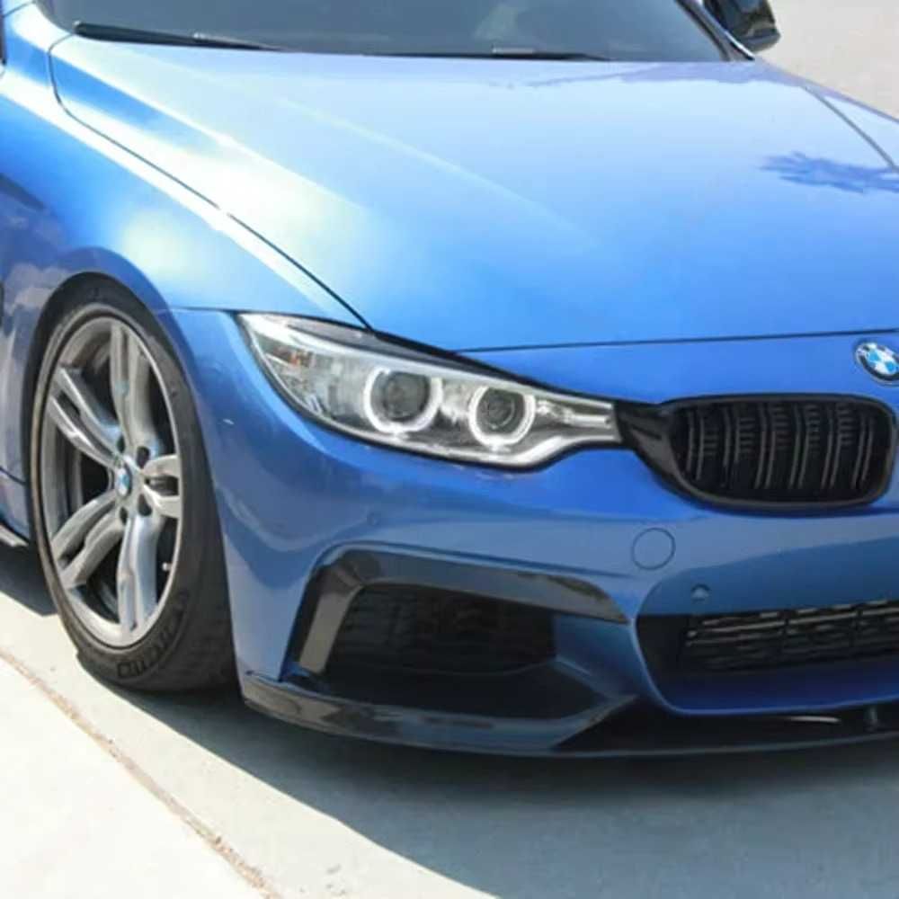 Prelungire Extensie Lip Bara Fata M BMW Seria 4 F32 F33 F36, Negru Luc
