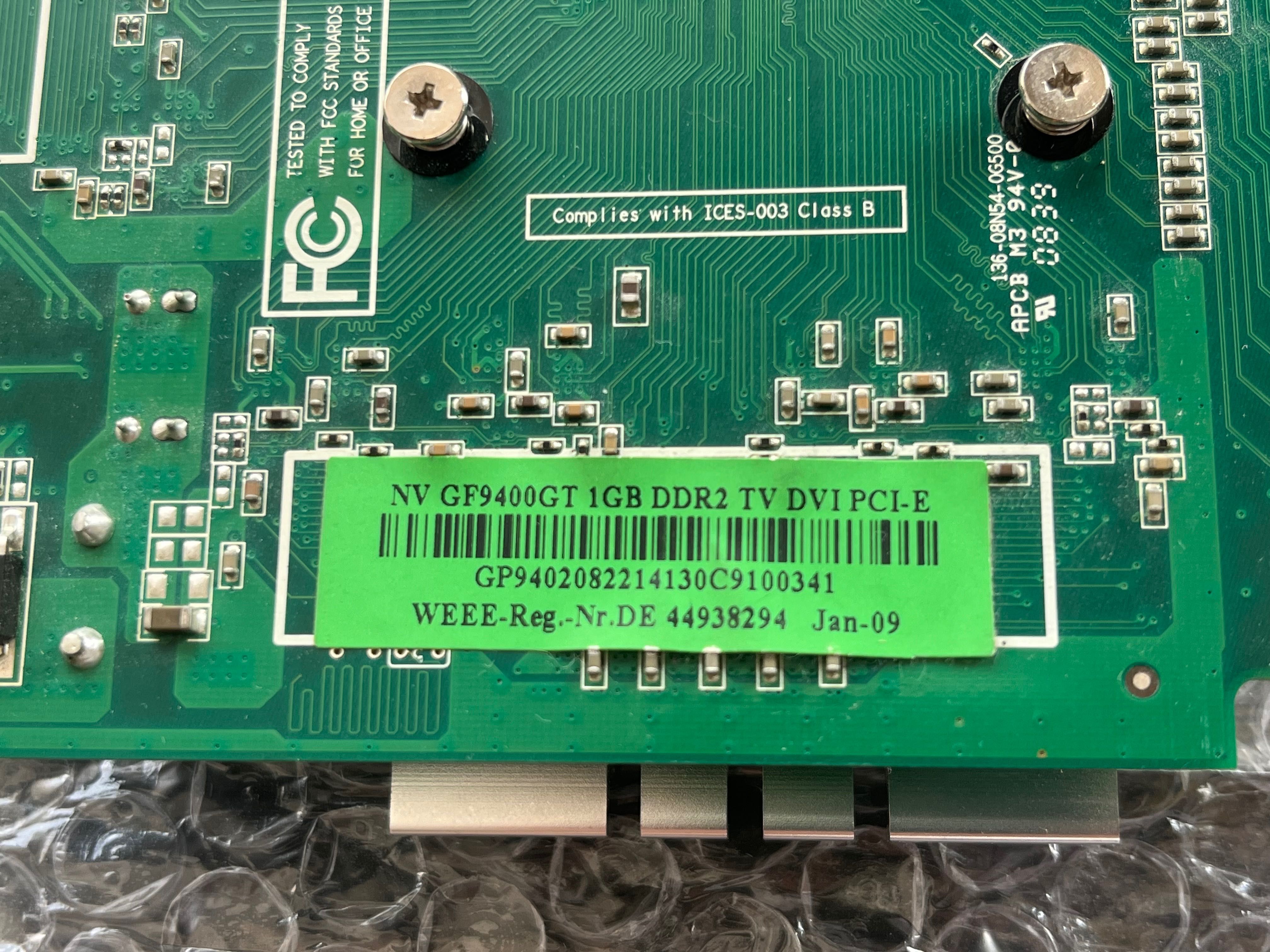 Видеокарта GeForce 9400GT 1Gb