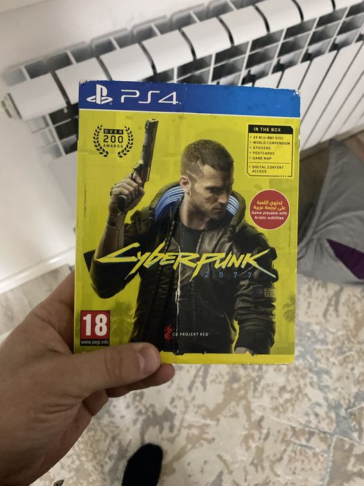 Cyberpunk ps4 in zhe box