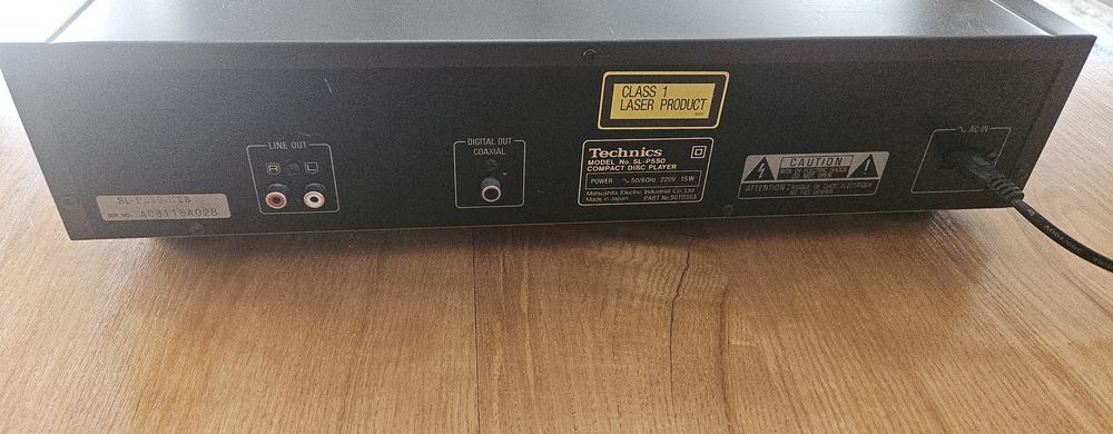 CD player Technics SL P550 Telecomandă