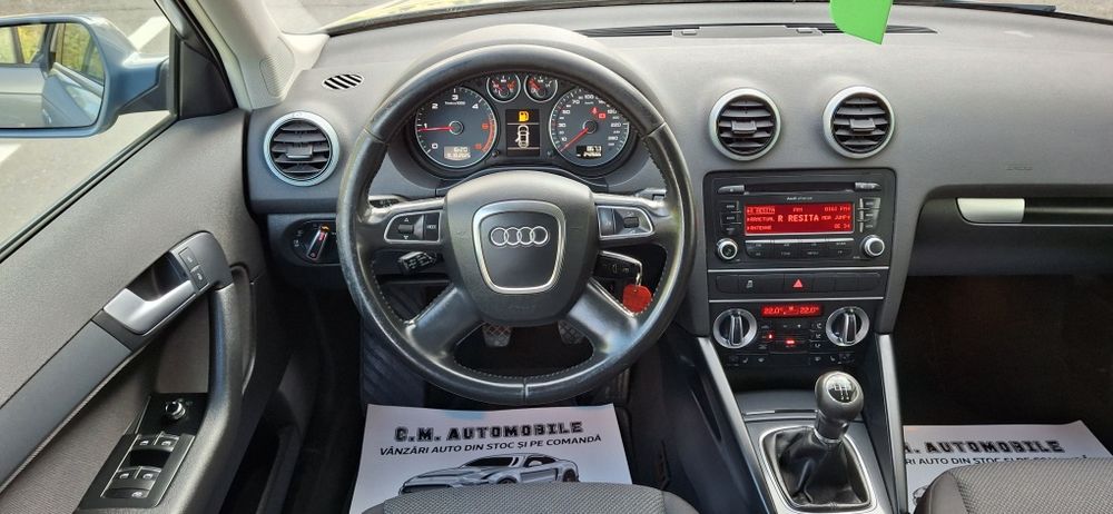 Audi A3 Tdi Inc in scaune Alu Senzori parcare