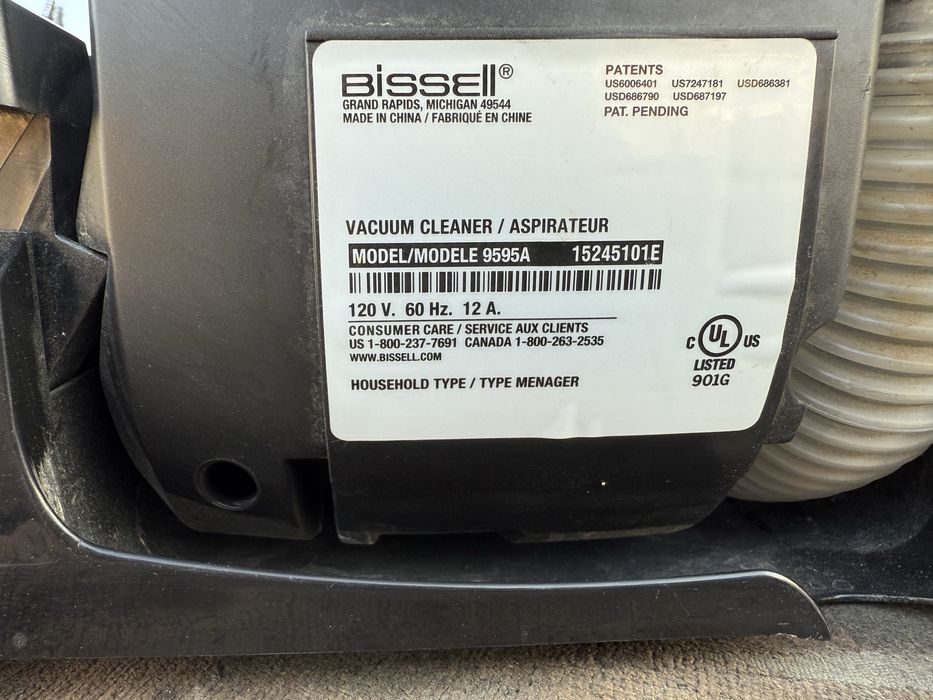 * BISSELL 9595A оригинальный Американский вертикальный пылесос с турбо