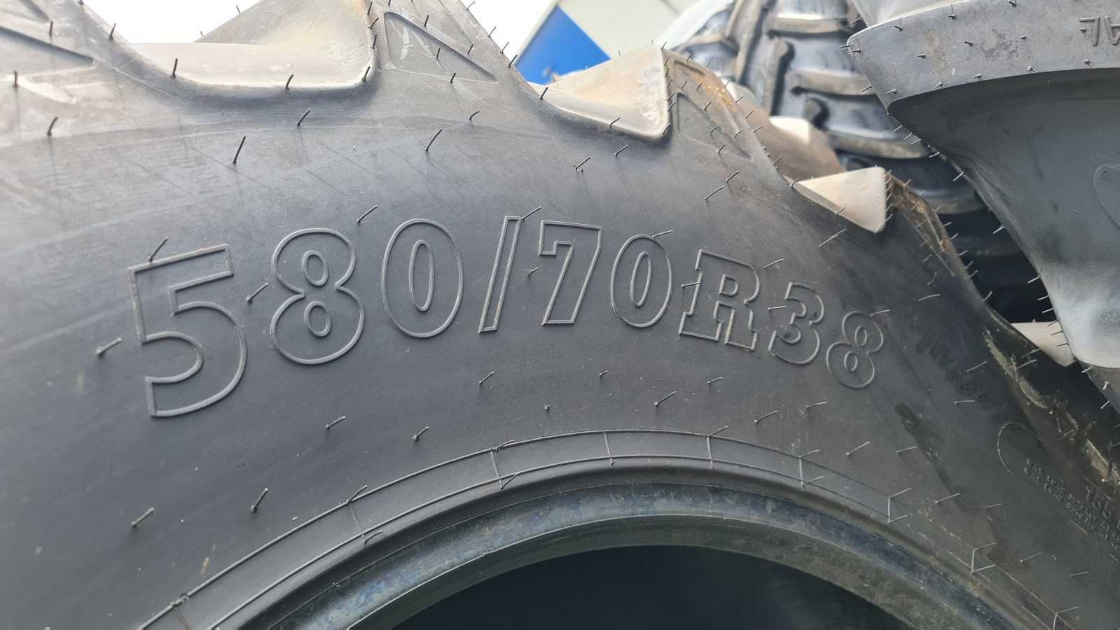 Anvelope noi 580/70R38 BKT AGRIMAX cauciucuri pentru tractor spate