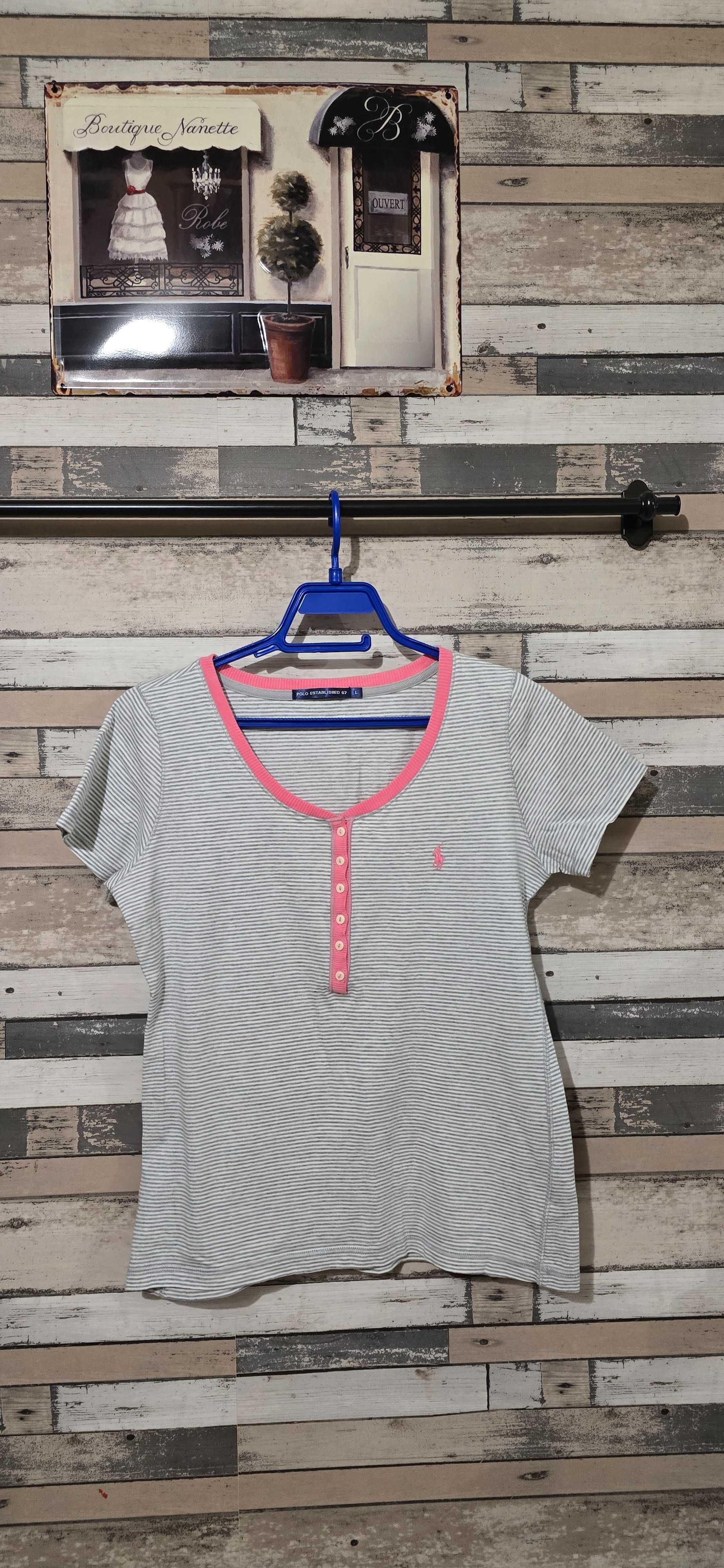 Polo Ralph Lauren M/L-дамска тениска (х-127)