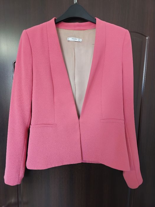 Sacou roz Mango, marimea S