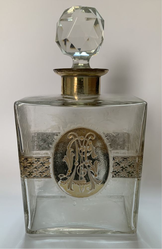 Sticla veche interbelica / Parfum sau Cognac