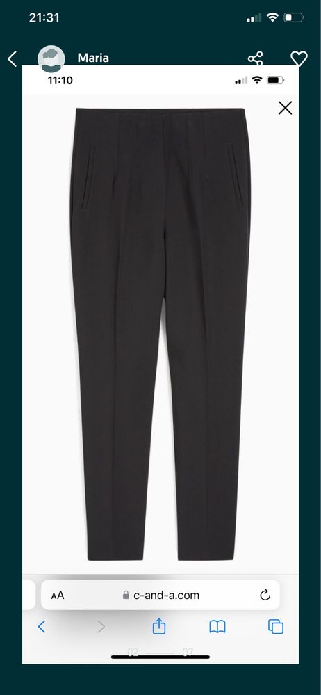 Pantaloni de dama !
