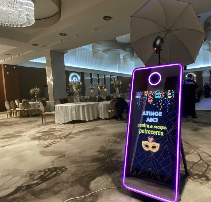 Oglindă Foto Magică & Cabină Foto - Închirieri pentru Nunți/Evenimente