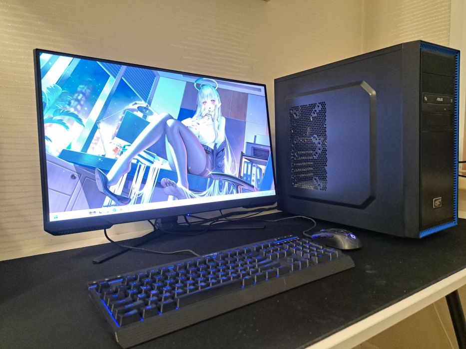 ВЕСЬ КОМПЛЕКТ Игровой компьютер, ПК (Системный блок) с Монитором 144Hz